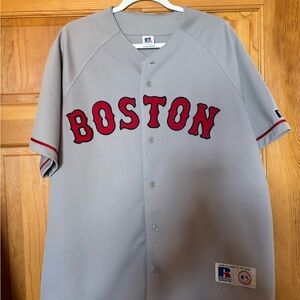 Russell Athletic Gray Sports Jersey